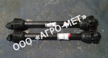 Вал карданный левый 8G5U074FX000001 (MIWB-074-001) на косилку бабочка SaMasz