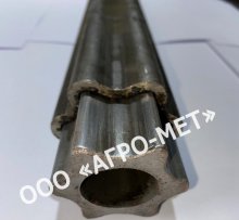 Комплект звездчатых профильных труб 6-ой, 8-ой серии 56,8+47,4мм усиленная, полнотелая L=1000мм